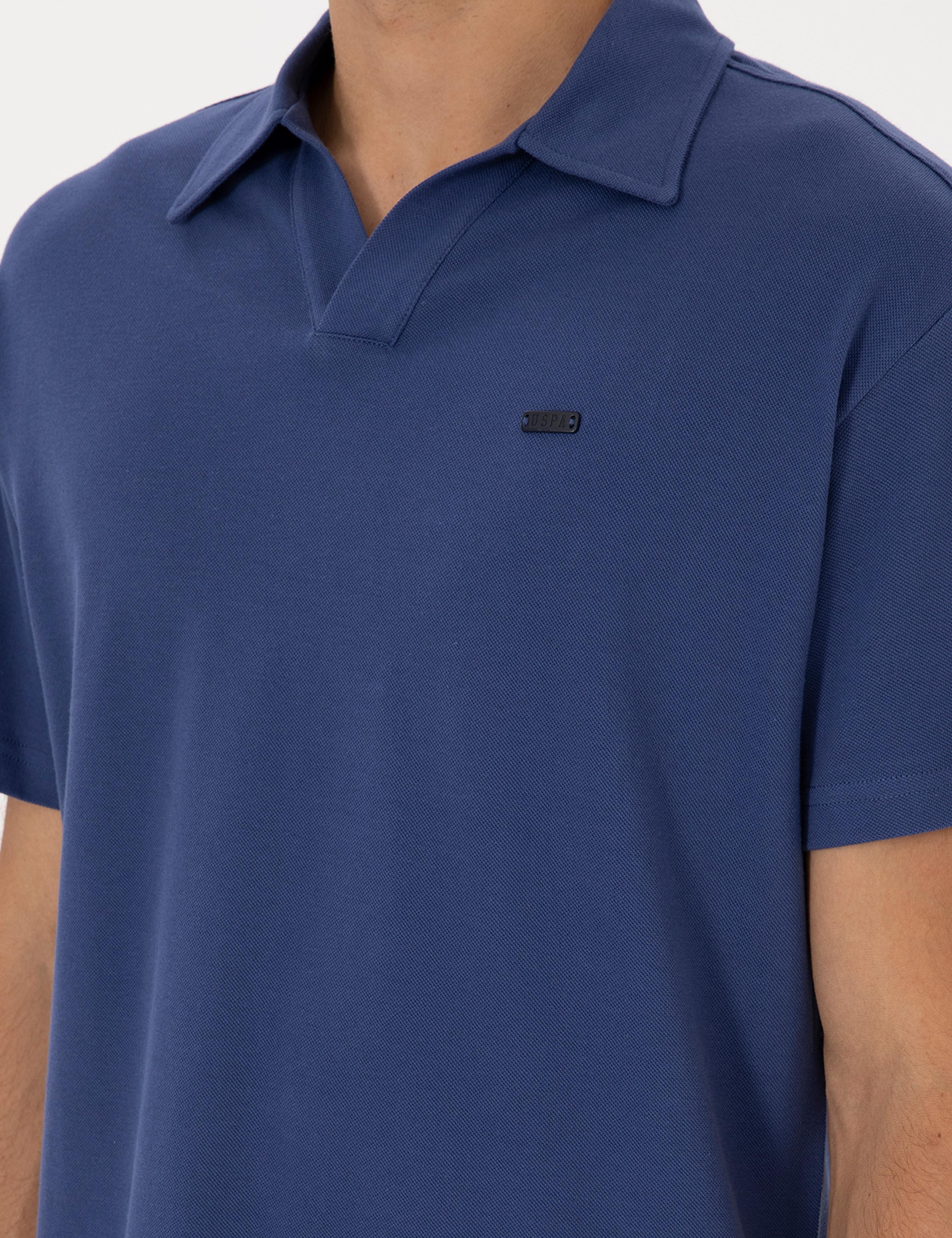 تی شرت یقه انگلیسی ریلکس مردانه یو اس پولو | U.S. Polo Assn. - تصویر 7
