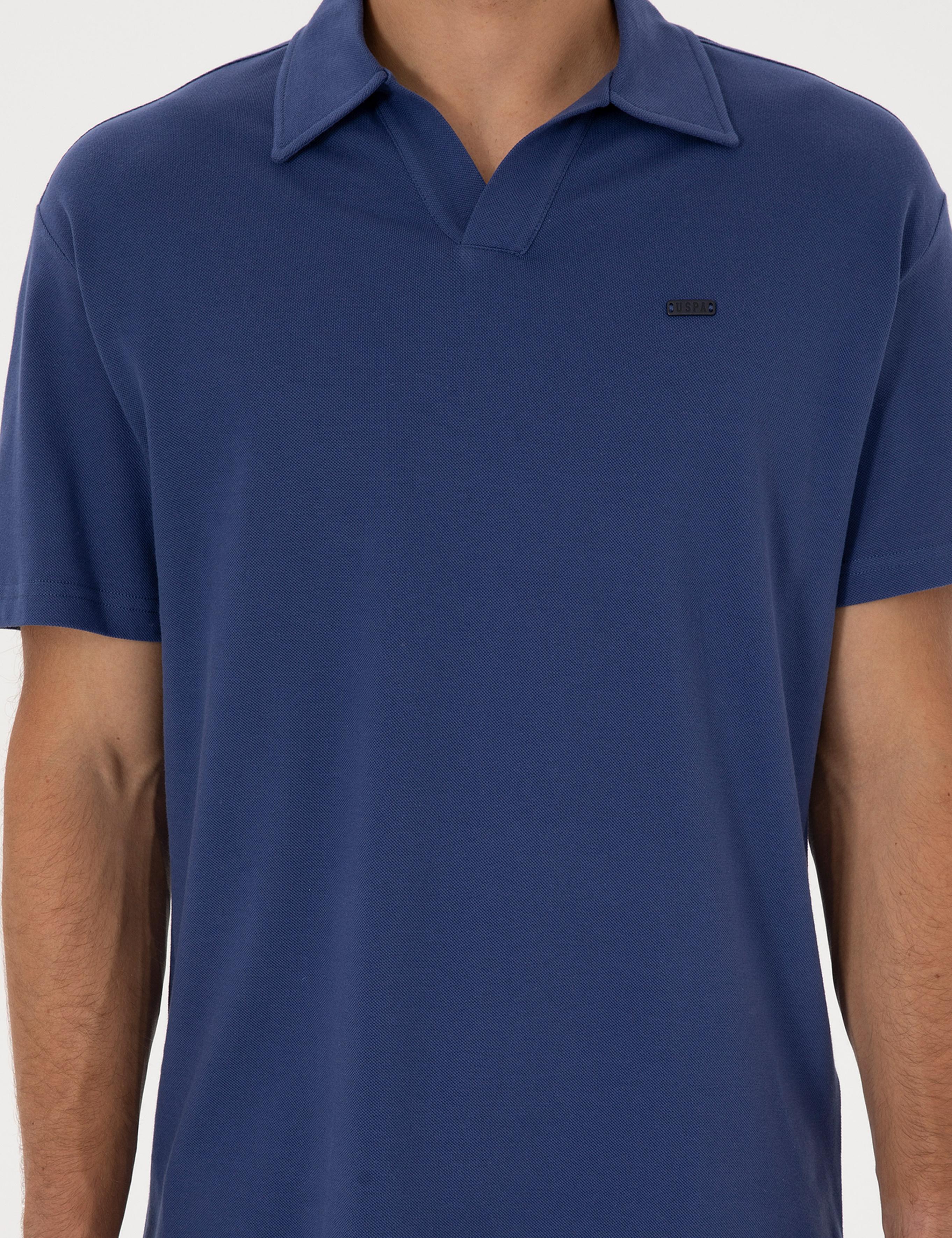 تی شرت یقه انگلیسی ریلکس مردانه یو اس پولو | U.S. Polo Assn. - تصویر 6