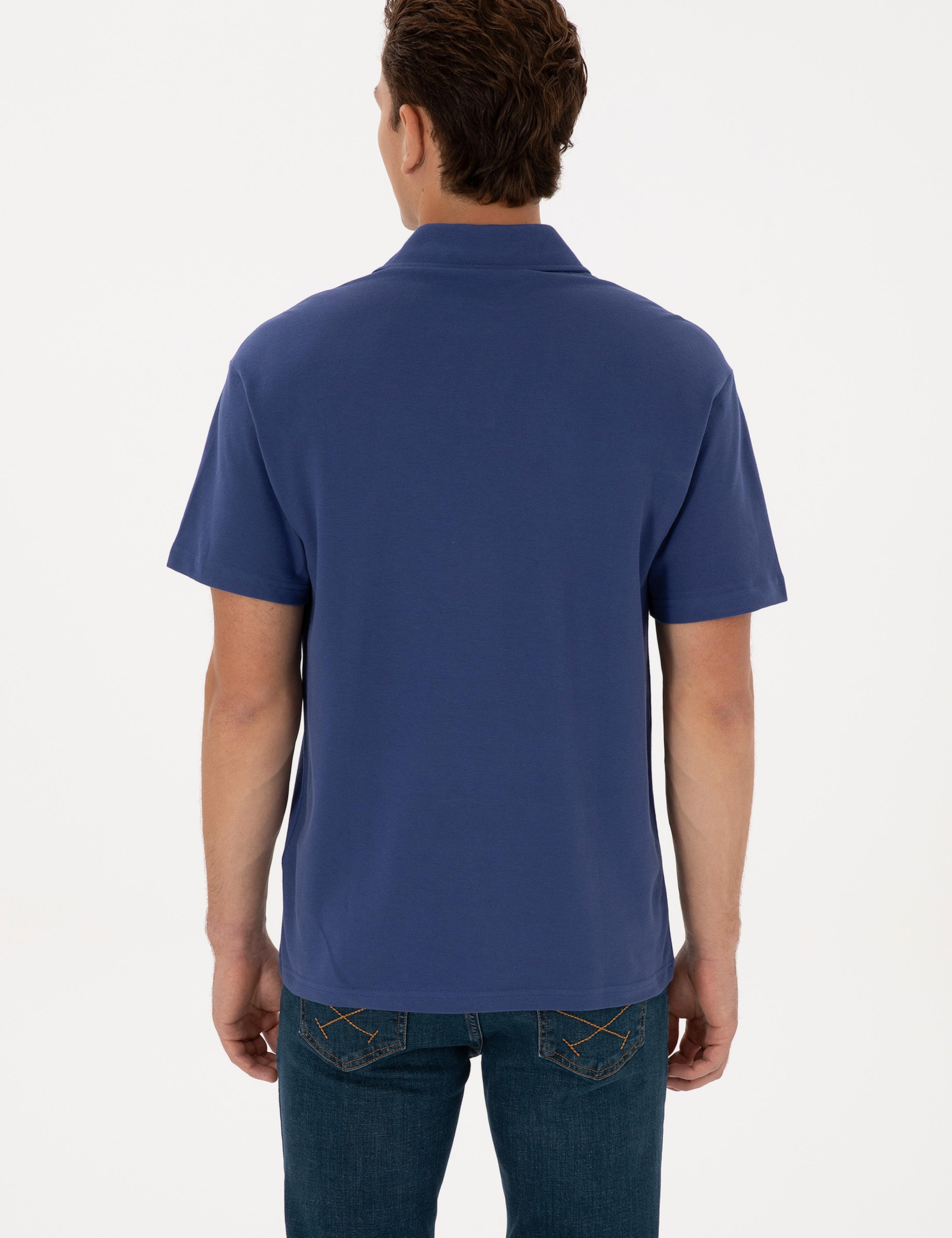 تی شرت یقه انگلیسی ریلکس مردانه یو اس پولو | U.S. Polo Assn. - تصویر 5