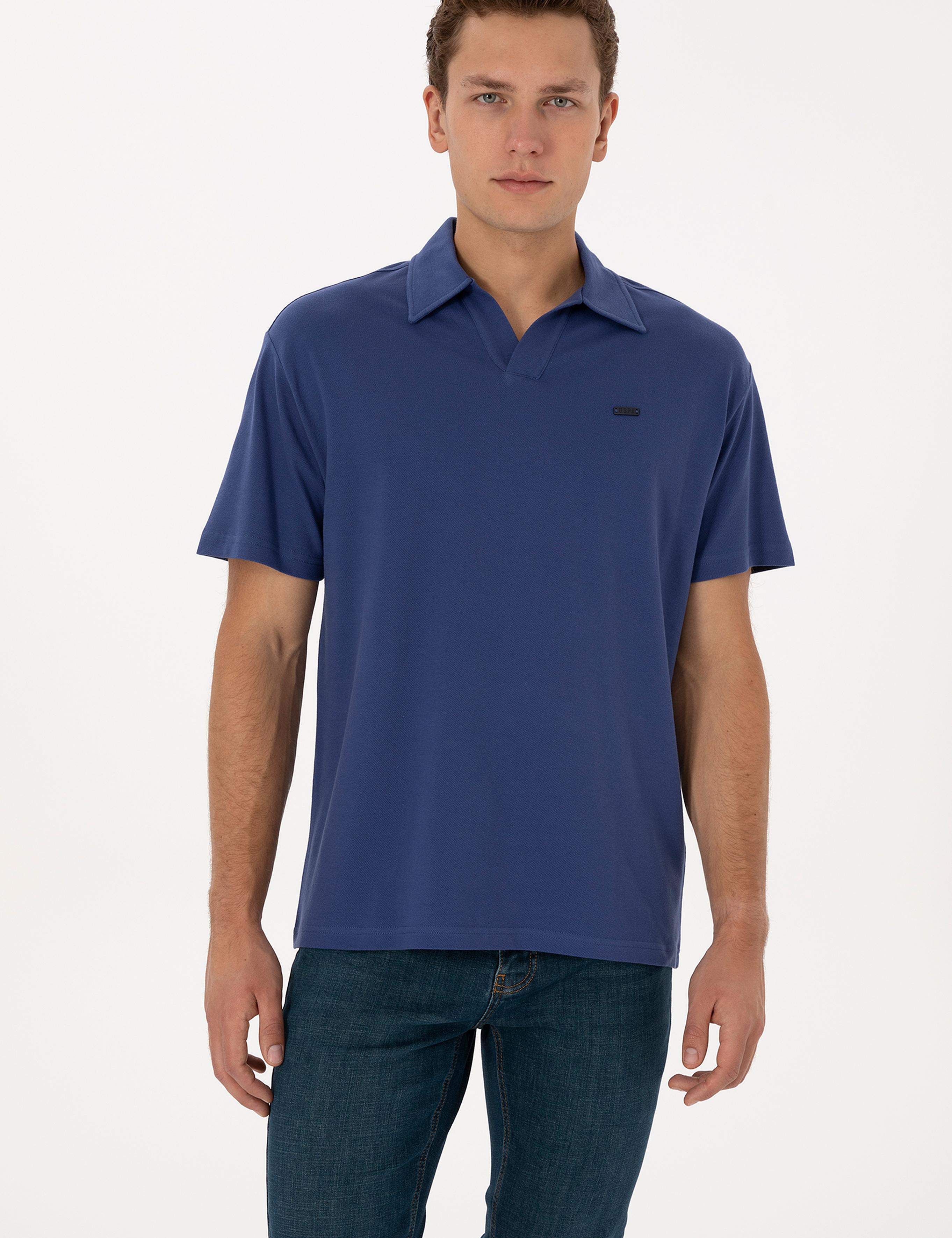 تی شرت یقه انگلیسی ریلکس مردانه یو اس پولو | U.S. Polo Assn. - تصویر 3