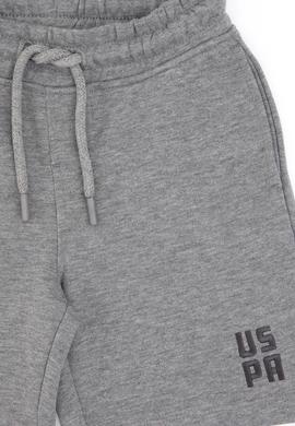 Erkek Çocuk Antrasit Melanj Örme Şort - 50325210018