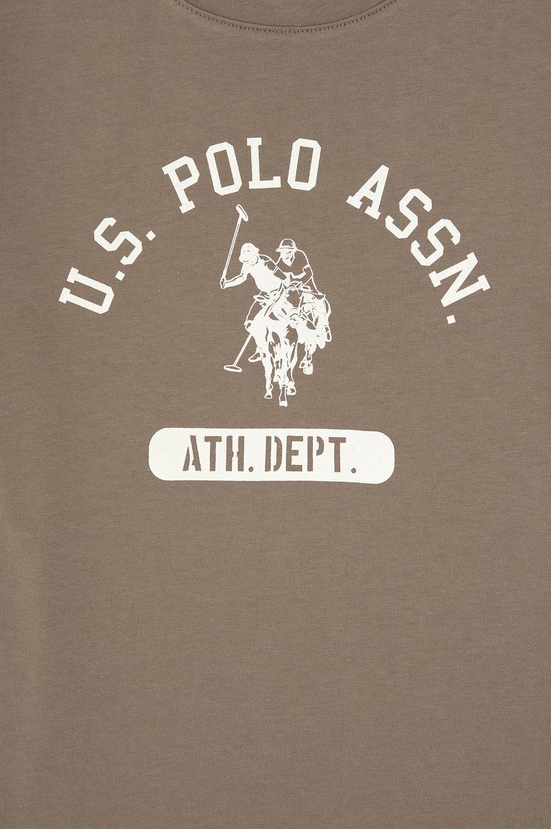 Erkek Çocuk Haki Bisiklet Yaka Tişört