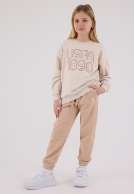 Kız Çocuk Bej Eşofman Takımı - 50318956024