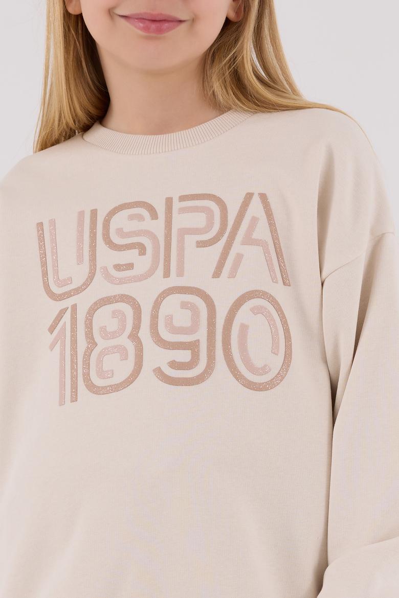 Kız Çocuk Bej Eşofman Takımı - 50318956024