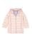 Kız Çocuk Kapüşonlu Pudra Kaban