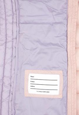 Kız Çocuk Kapüşonlu Pudra Kaban - 50313101015