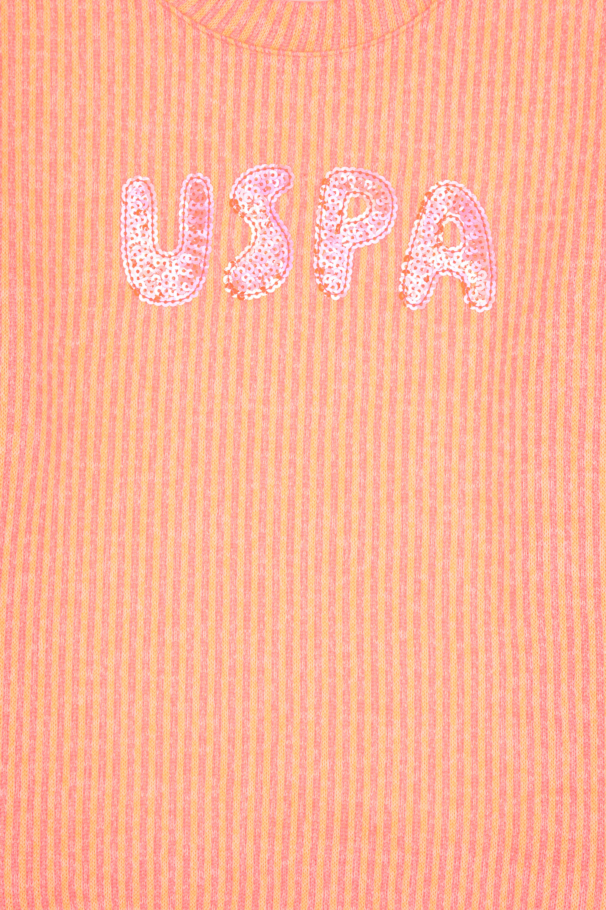 سویشرت یقه گرد نئونی ریلکس دخترانه یو اس پولو | U.S. Polo Assn. - تصویر 3