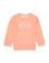Kız Çocuk Neon Pembe Bisiklet Yaka Sweatshirt