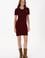 Kadın Bordo Triko Elbise