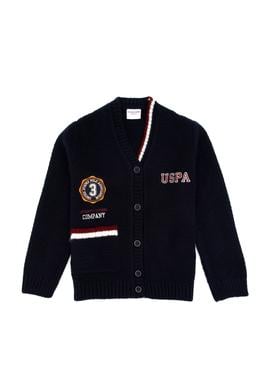 Erkek Çocuk Lacivert Triko Hırka - 50311118031