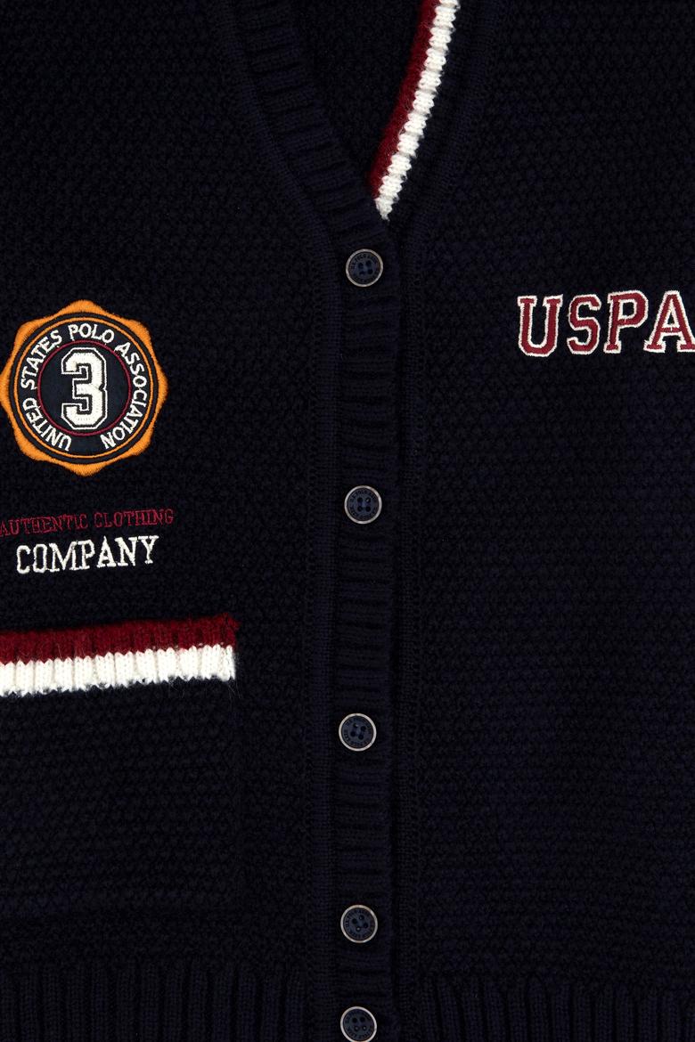 Erkek Çocuk Lacivert Triko Hırka - 50311118031