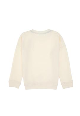 Erkek Çocuk Krem Dik Yaka Sweatshirt - 50311932001