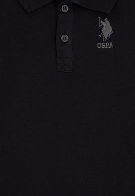 Erkek Çocuk Siyah Polo Yaka Basic Sweatshirt - 50316514015