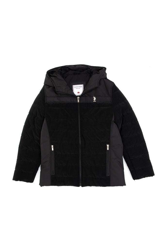 Erkek Çocuk Siyah Mont