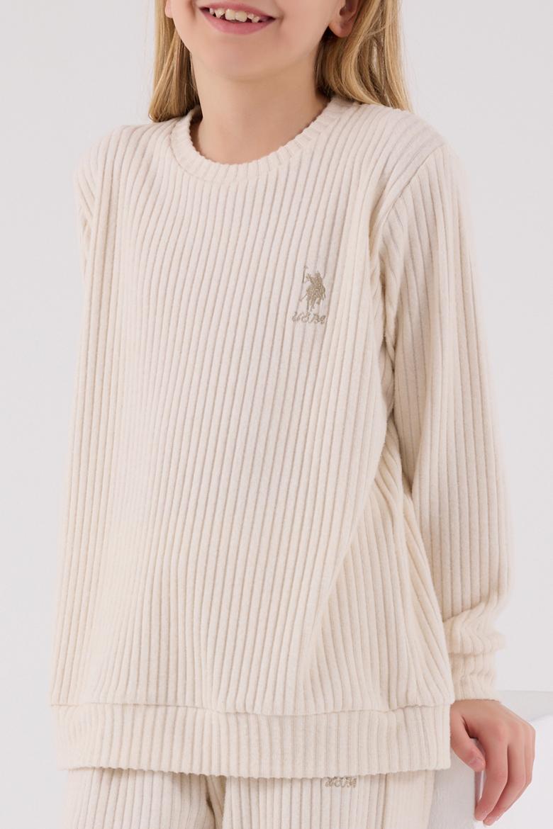 Kız Çocuk Bej Eşofman Takımı - 50318961007