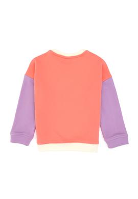 Kız Çocuk Krem Bisiklet Yaka Sweatshirt - 50314296001