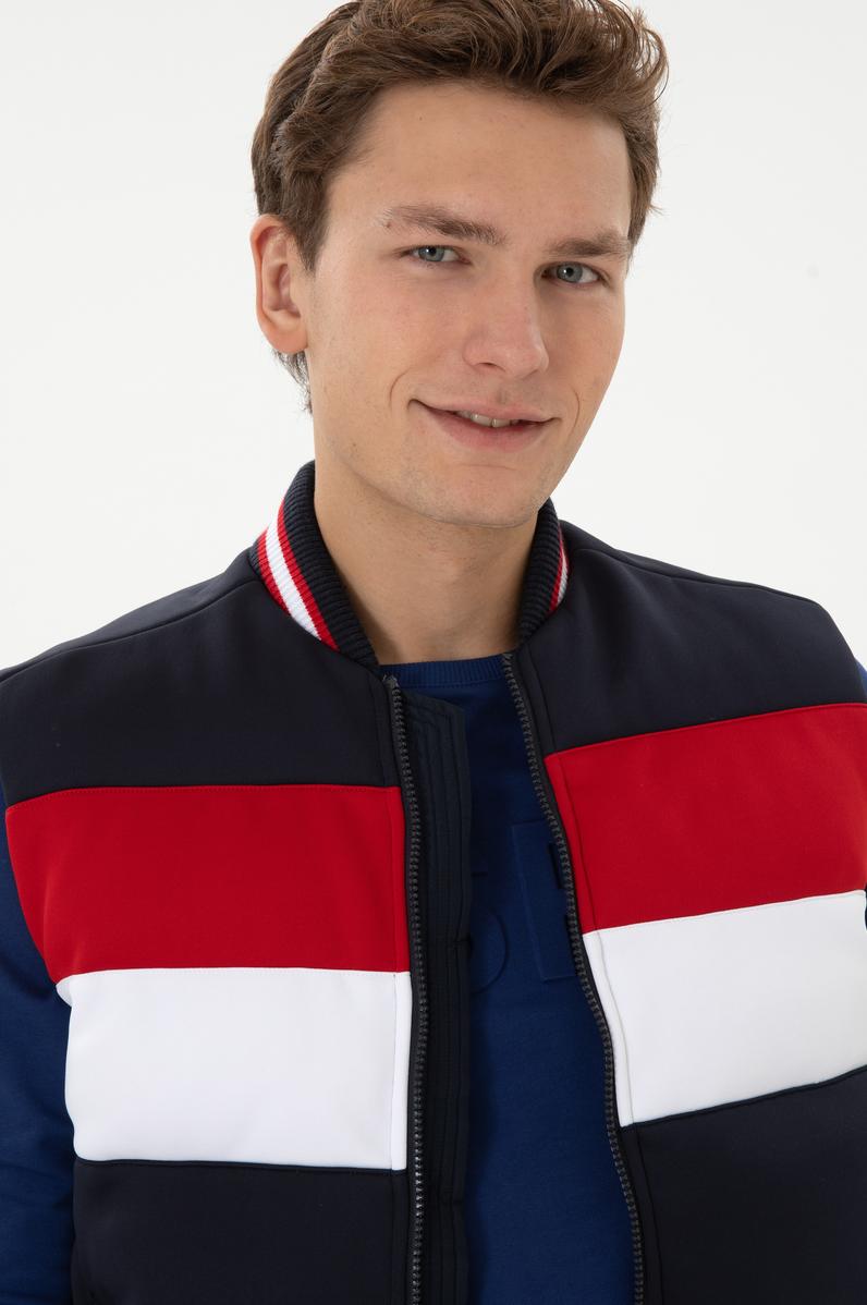 Erkek Lacivert Yelek