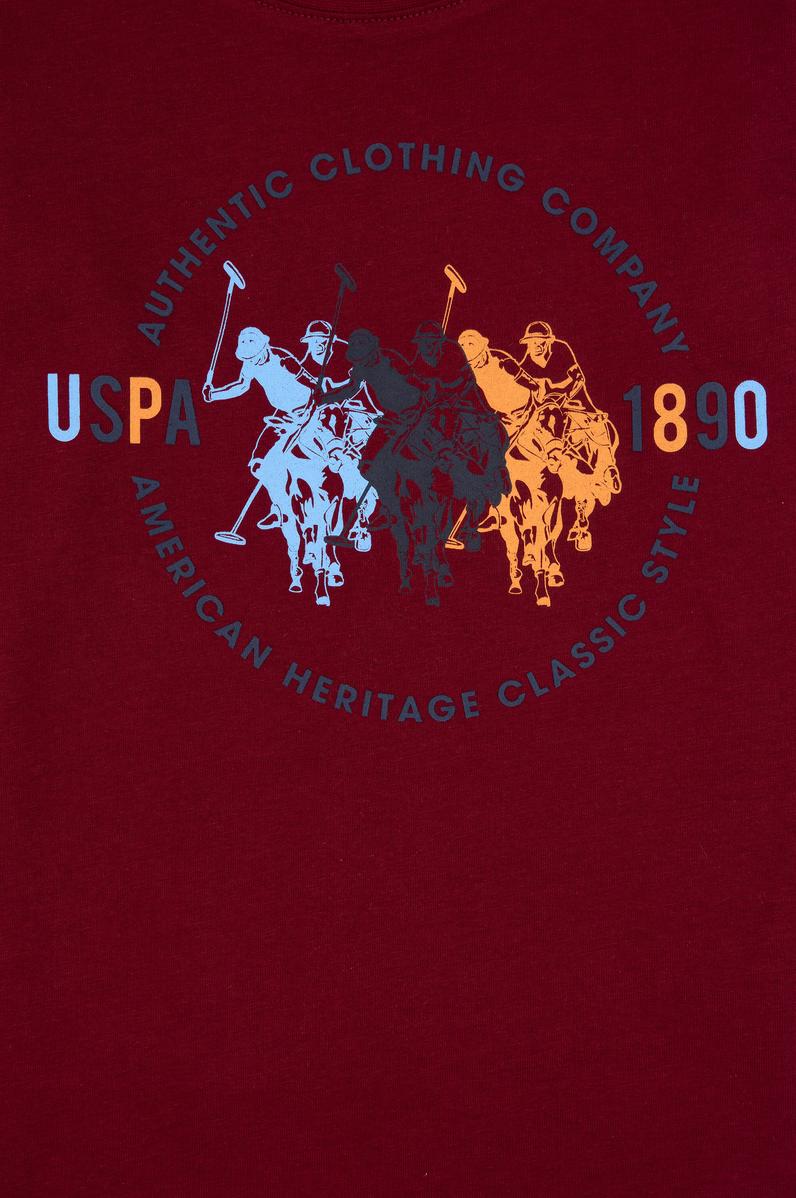 Erkek Çocuk Bordo Bisiklet Yaka Süprem Sweatshirt