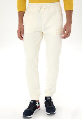 Erkek Krem Şardonlu Eşofman Altı - 50309976036