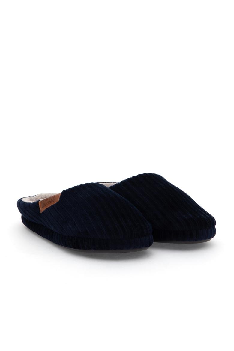 Erkek Lacivert Terlik