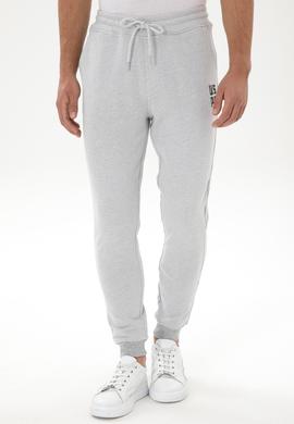 Erkek Gri Melanj Eşofman Altı - 50324790017