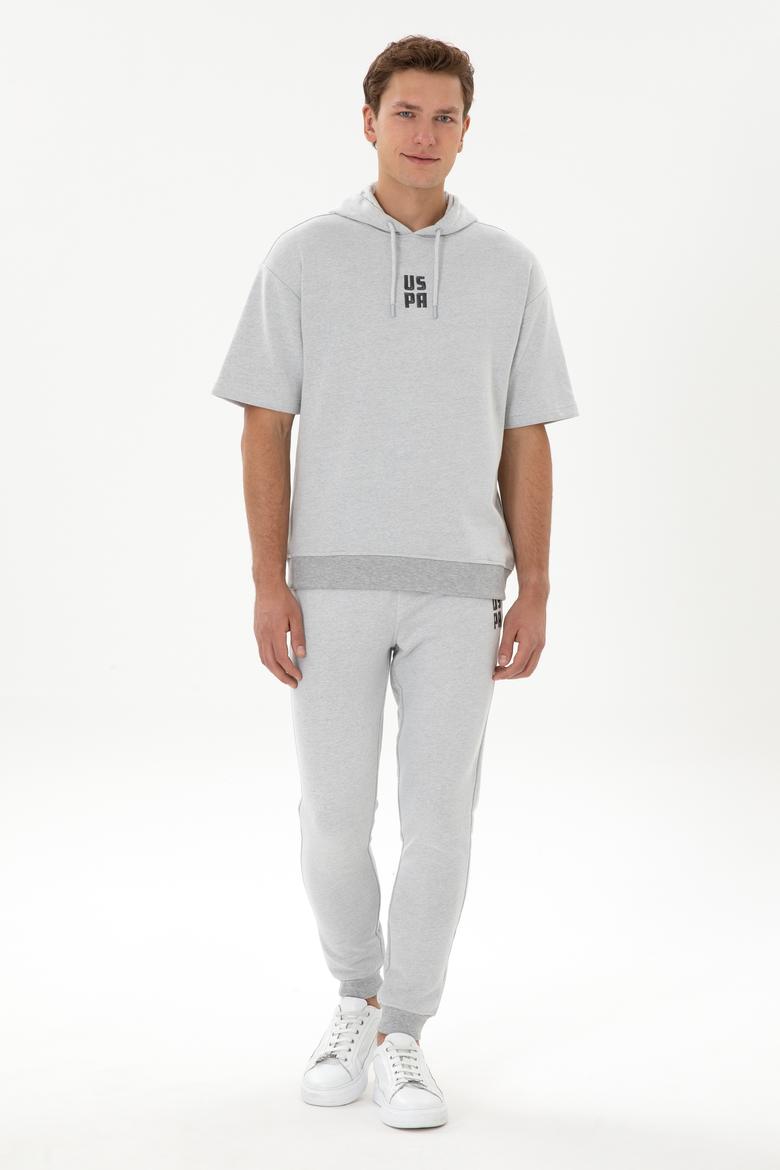 Erkek Gri Melanj Eşofman Altı - 50324790017