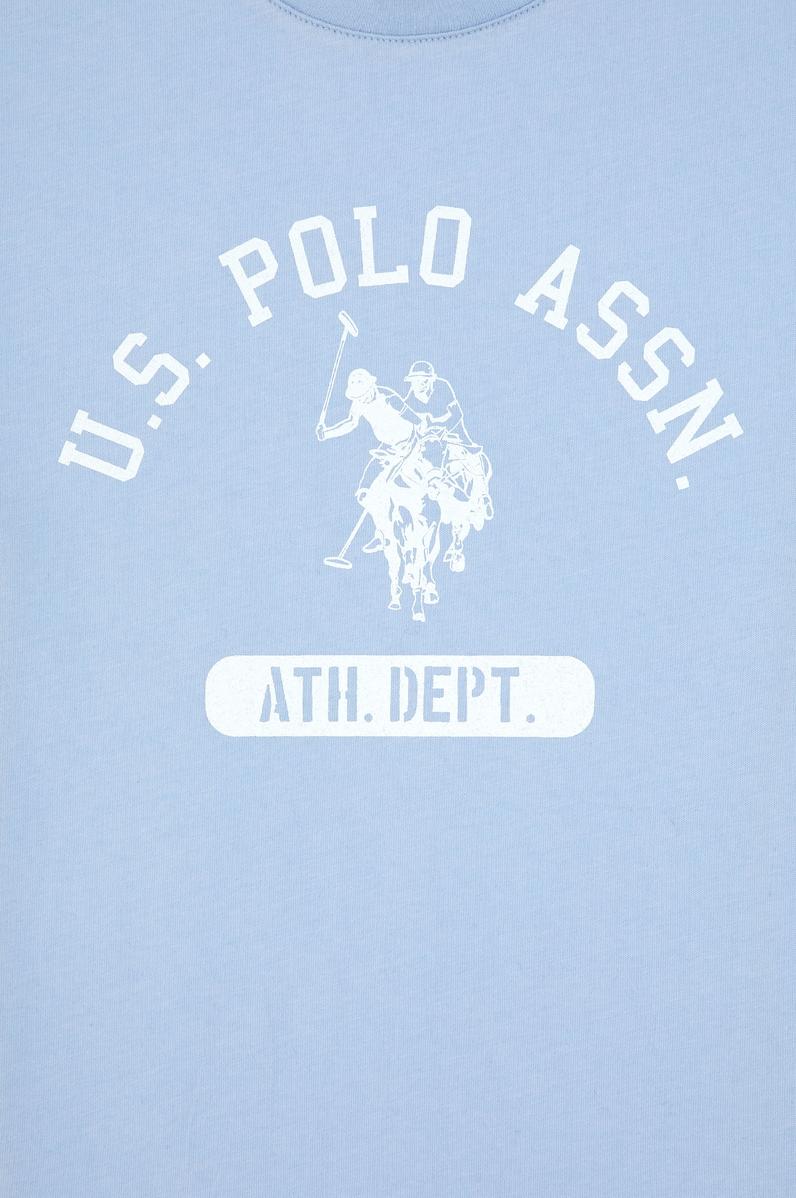 Erkek Çocuk Mavi Bisiklet Yaka Tişört