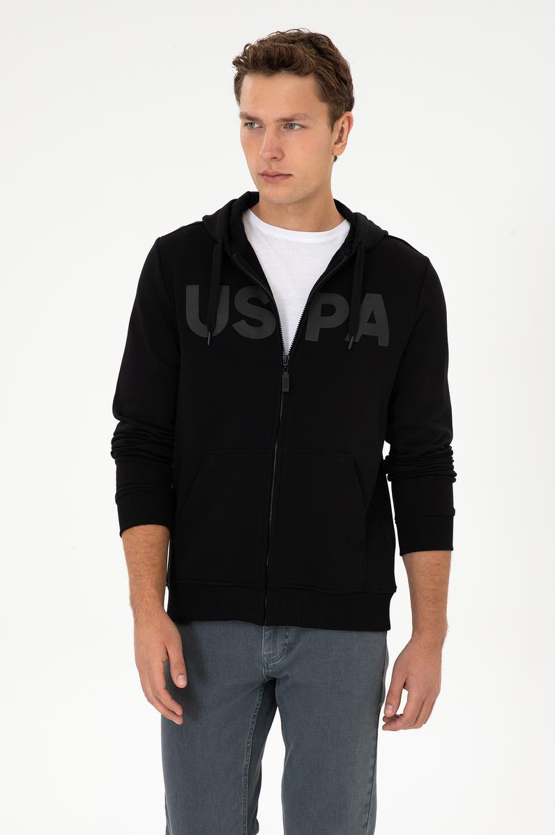 Erkek Siyah Örme Hırka