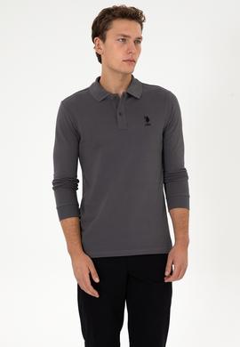 Erkek Gri Basic Sweatshirt - 50307687202