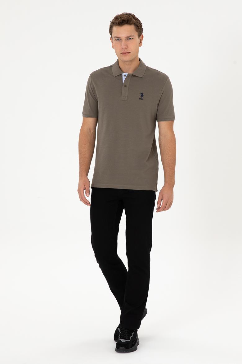 Erkek Vizon Basic Tişört - 50298031333