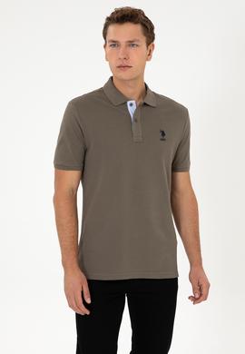 Erkek Vizon Basic Tişört - 50298031333