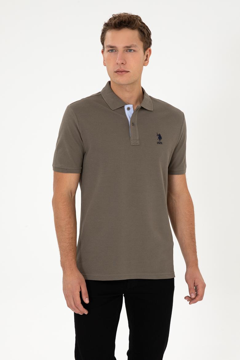 Erkek Vizon Basic Tişört - 50298031333