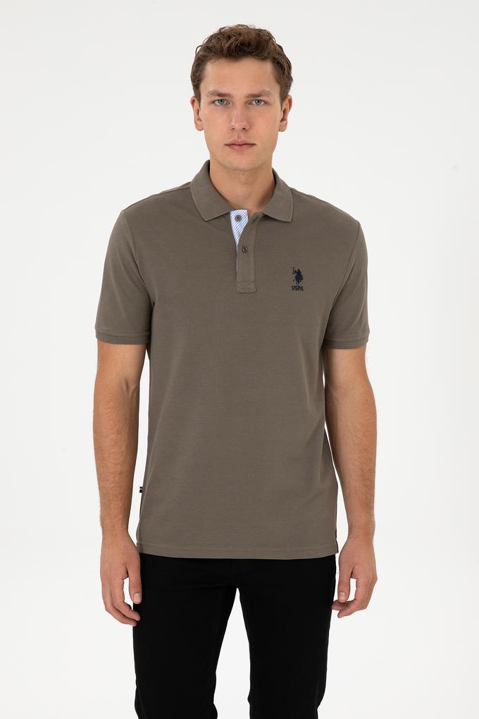 Erkek Vizon Basic Tişört