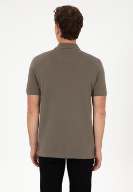 Erkek Vizon Basic Tişört - 50298031333