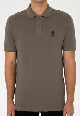 Erkek Vizon Basic Tişört - 50298031333