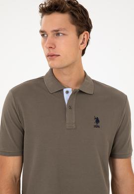 Erkek Vizon Basic Tişört - 50298031333