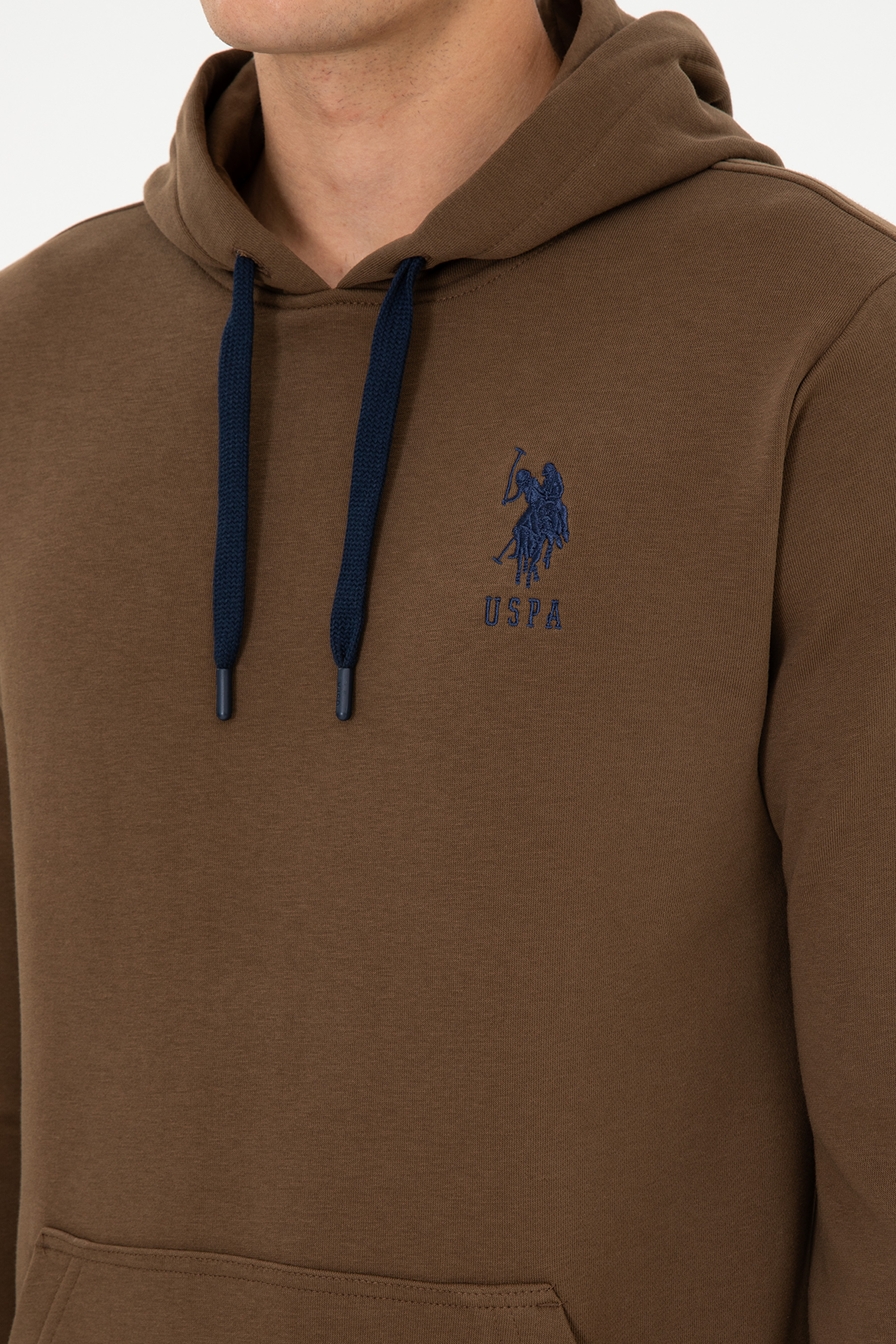 Erkek Haki Basic Sweatshirt - 50307703091