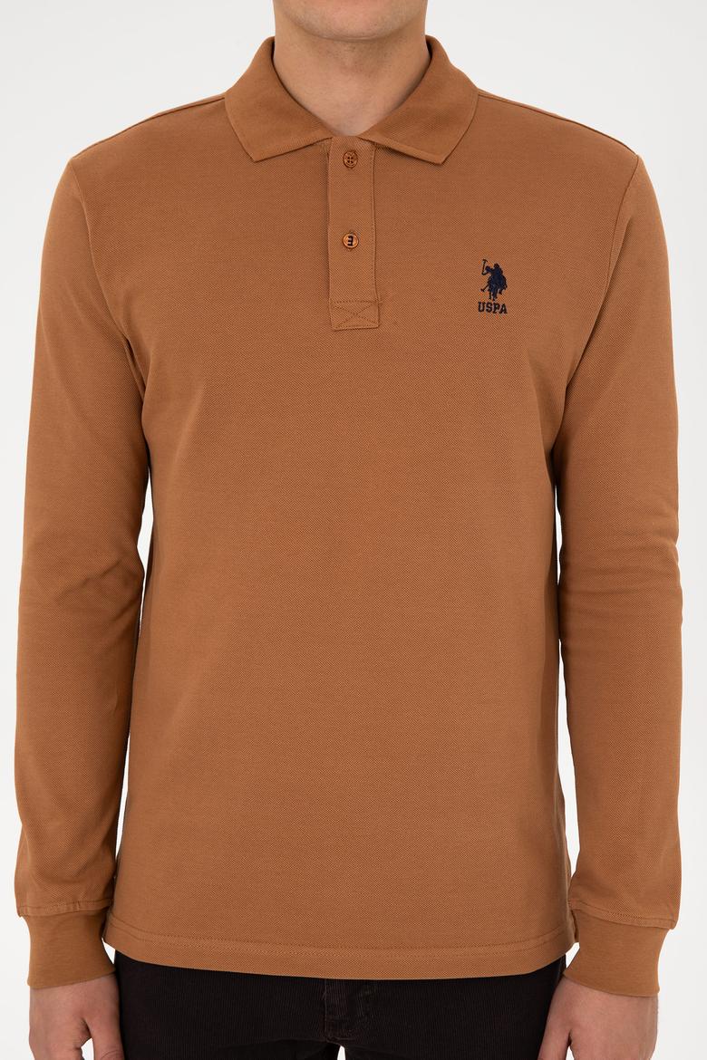Erkek Camel Basic Sweatshirt - 50307757277