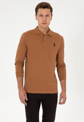 Erkek Camel Basic Sweatshirt - 50307757277