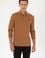 Erkek Camel Basic Sweatshirt