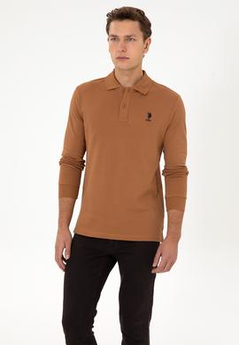 Erkek Camel Basic Sweatshirt - 50307757277