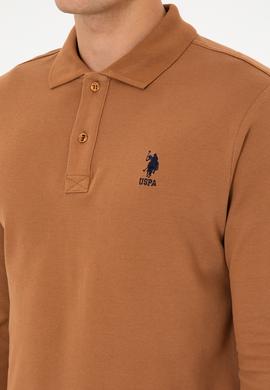 Erkek Camel Basic Sweatshirt - 50307757277