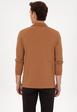 Erkek Camel Basic Sweatshirt - 50307757277