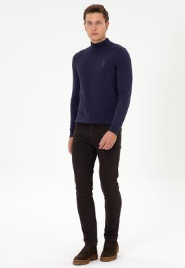 Erkek Mürdüm Basic Kazak - 50307783074