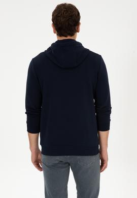 Erkek Lacivert Örme Hırka - 50307743036