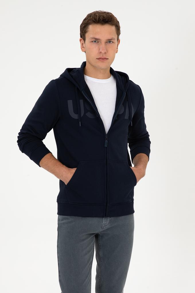 Erkek Lacivert Örme Hırka