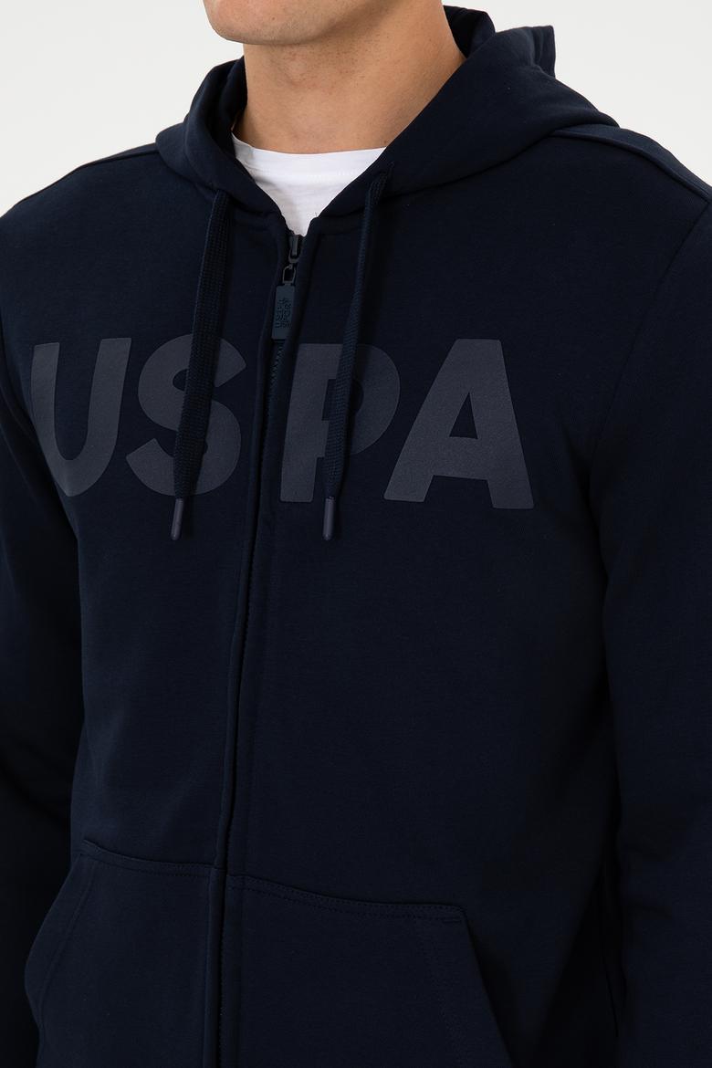 Erkek Lacivert Örme Hırka - 50307743036