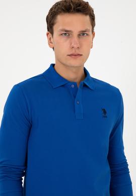 Erkek Mavi Basic Sweatshirt - 50307757141