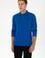 Erkek Mavi Basic Sweatshirt