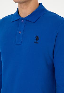 Erkek Mavi Basic Sweatshirt - 50307757141